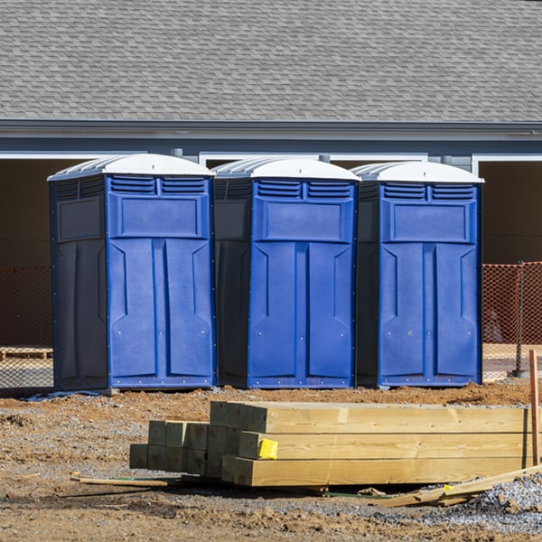 how many porta potties should i rent for my event in Woodland